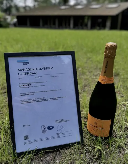 Het team achter XFrame 5 XColite management certificaat